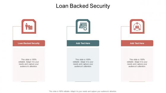Loan Backed Security In Powerpoint And Google Slides Cpb