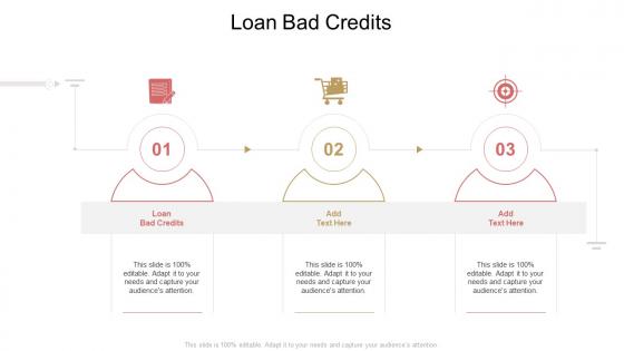 Loan Bad Credits In Powerpoint And Google Slides Cpb