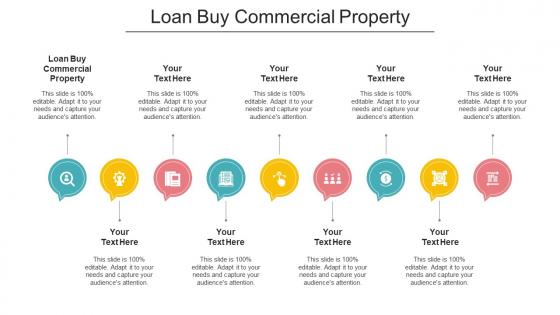Loan Buy Commercial Property Ppt Powerpoint Presentation Model Graphics Cpb