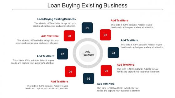 Loan Buying Existing Business Ppt Powerpoint Presentation Outline Images Cpb