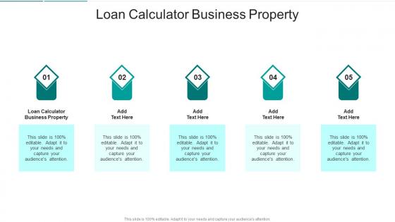 Loan Calculator Business Property In Powerpoint And Google Slides Cpb