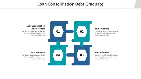 Loan consolidation debt graduate ppt powerpoint presentation pictures graphics download cpb
