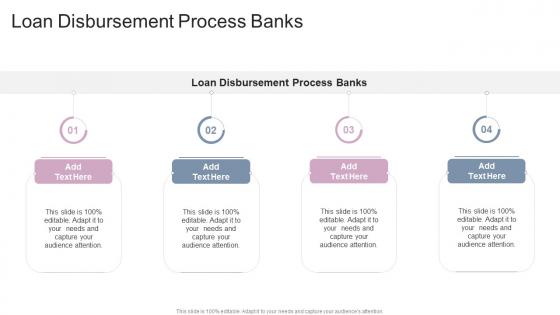 Loan Disbursement Process Banks In Powerpoint And Google Slides Cpb