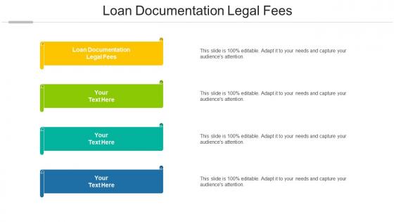 Loan documentation legal fees ppt powerpoint presentation ideas themes cpb