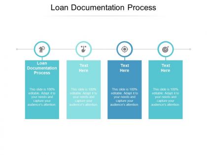 Loan documentation process ppt powerpoint presentation ideas skills cpb