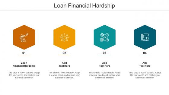 Loan Financial Hardship Ppt Powerpoint Presentation Styles Templates Cpb