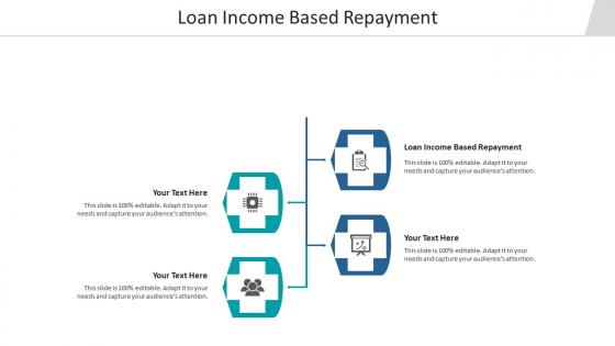 Loan income based repayment ppt powerpoint presentation example file cpb