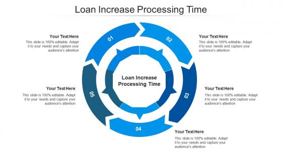 Loan increase processing time ppt powerpoint presentation outline portrait cpb
