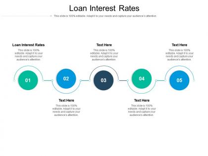 Loan interest rates ppt powerpoint presentation professional background image cpb