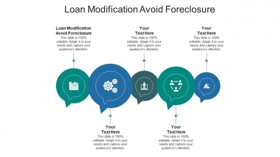 Loan modification avoid foreclosure ppt powerpoint presentation slides images cpb