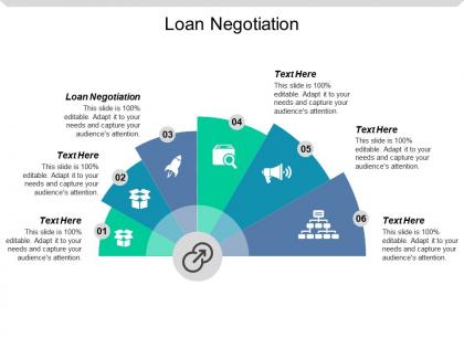 Loan negotiation ppt powerpoint presentation icon outline cpb