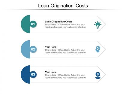 Loan origination costs ppt powerpoint presentation visual aids show cpb