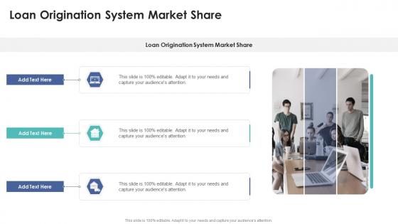 Loan Origination System Market Share In Powerpoint And Google Slides Cpb