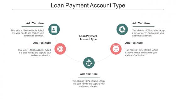 Loan Payment Account Type Ppt Powerpoint Presentation Show Slides Cpb