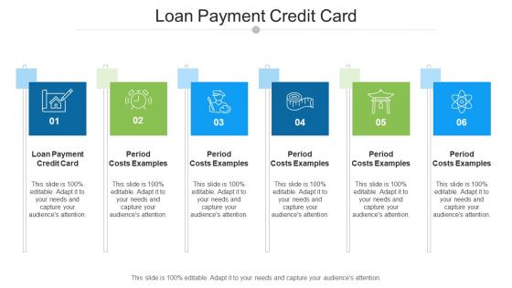 Loan payment credit card ppt powerpoint presentation professional layout ideas cpb