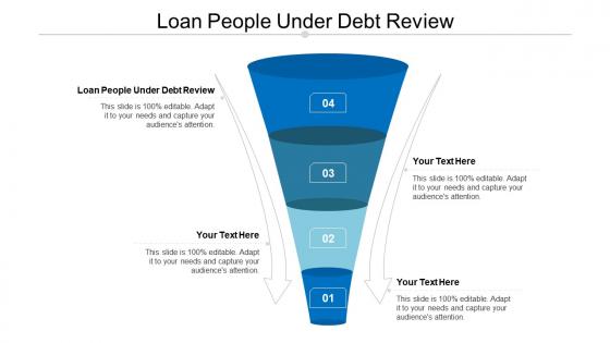 Loan people under debt review ppt powerpoint presentation gallery microsoft cpb