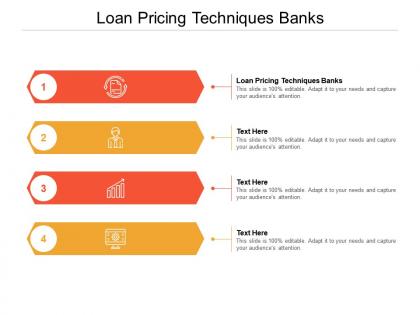 Loan pricing techniques banks ppt powerpoint presentation slides layout ideas cpb