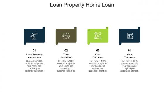 Loan property home loan ppt powerpoint presentation summary design cpb