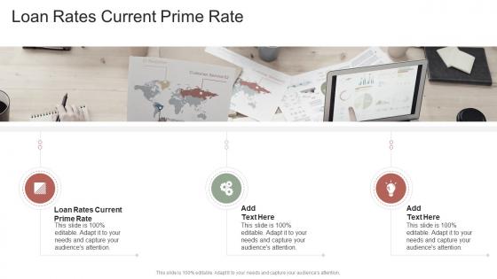 Loan Rates Current Prime Rate In Powerpoint And Google Slides Cpb
