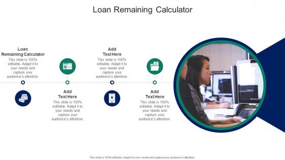 Loan Remaining Calculator In Powerpoint And Google Slides Cpb