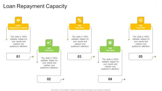 Loan Repayment Capacity In Powerpoint And Google Slides Cpb
