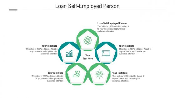 Loan self employed person ppt powerpoint presentation inspiration summary cpb