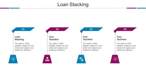 Loan Stacking Ppt Powerpoint Presentation Icon Designs Cpb