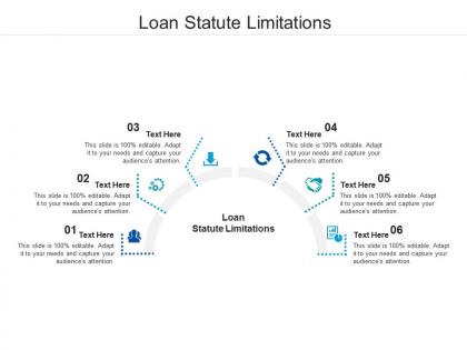 Loan statute limitations ppt powerpoint presentation summary files cpb