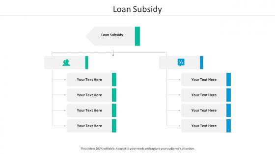Loan subsidy ppt powerpoint presentation professional information cpb