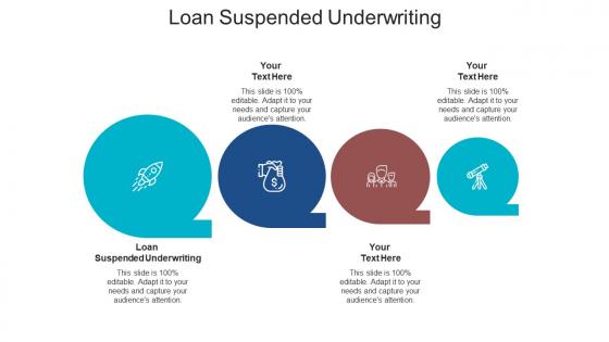 Loan suspended underwriting ppt powerpoint presentation styles example topics cpb