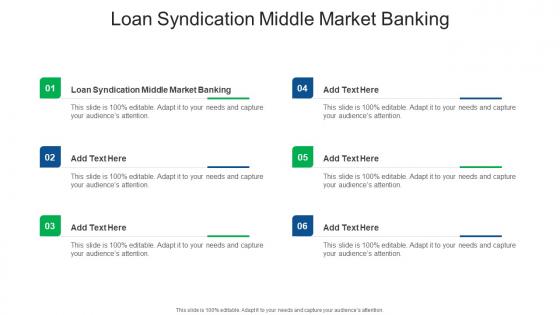 Loan Syndication Middle Market Banking In Powerpoint And Google Slides Cpb