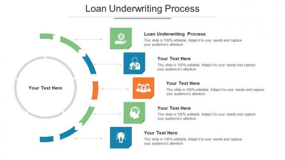 Loan Underwriting Process Ppt Powerpoint Presentation Summary Slideshow Cpb