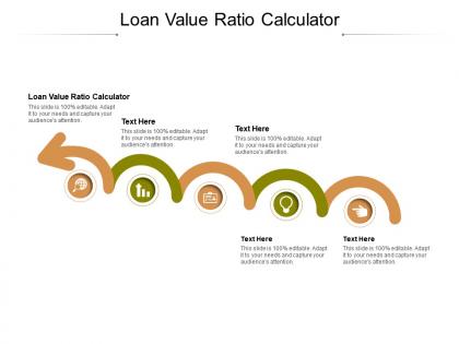Loan value ratio calculator ppt powerpoint presentation show inspiration cpb