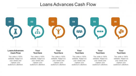 Loans Advances Cash Flow Ppt Powerpoint Presentation Infographic Graphic Images Cpb