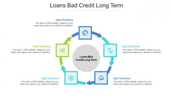 Loans Bad Credit Long Term In Powerpoint And Google Slides Cpb