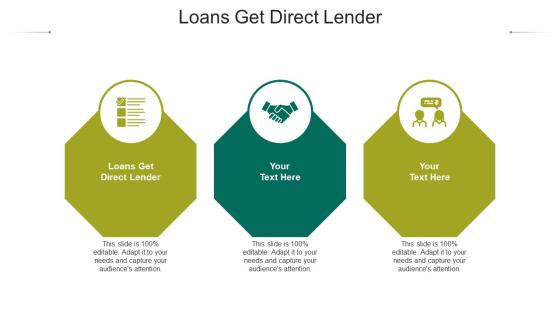 Loans get direct lender ppt powerpoint presentation icon cpb