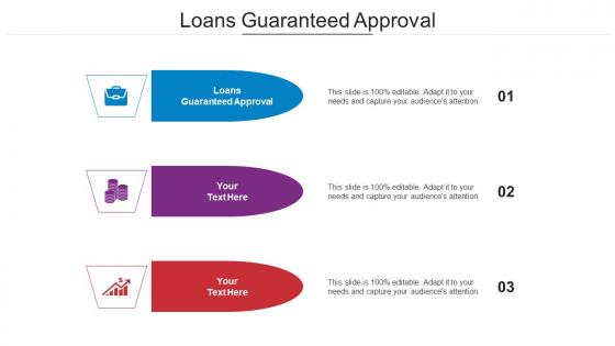 Loans Guaranteed Approval Ppt Powerpoint Presentation Show Ideas Cpb