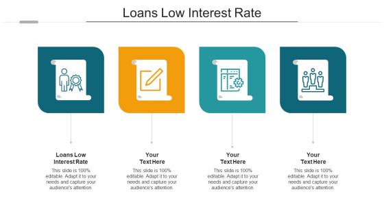 Loans Low Interest Rate Ppt Powerpoint Presentation Ideas Show Cpb