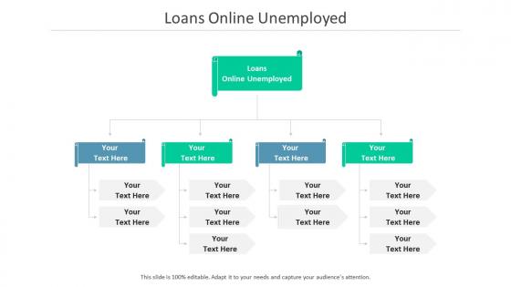 Loans online unemployed ppt powerpoint presentation slides samples cpb