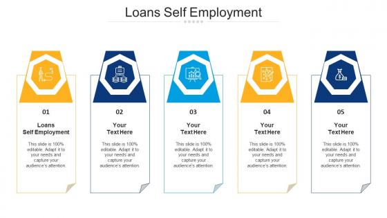 Loans Self Employment Ppt Powerpoint Presentation Ideas Examples Cpb