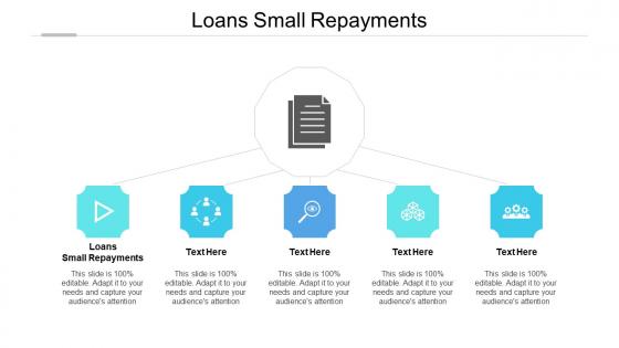 Loans small repayments ppt powerpoint presentation styles examples cpb