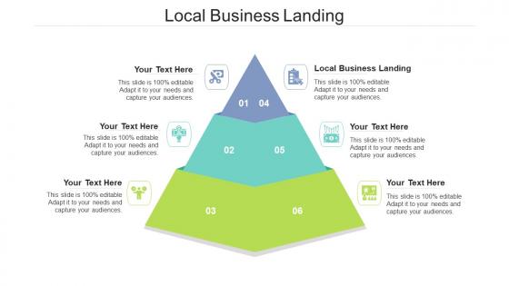 Local business landing ppt powerpoint presentation infographics ideas cpb
