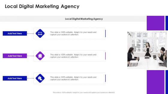 Local Digital Marketing Agency In Powerpoint And Google Slides Cpb