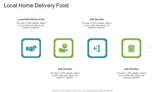 Local Home Delivery Food In Powerpoint And Google Slides Cpb