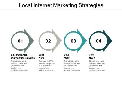 Local internet marketing strategies ppt powerpoint presentation ideas elements cpb