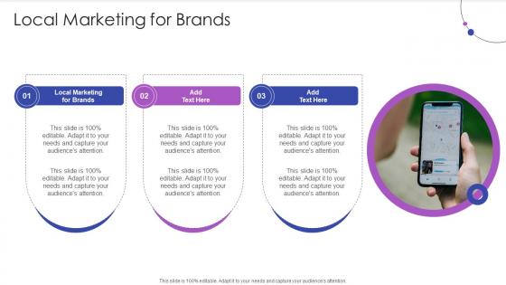 Local Marketing for Brands PowerPoint Presentation and Slides | SlideTeam