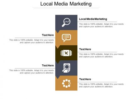 Local media marketing ppt powerpoint presentation gallery graphics design cpb