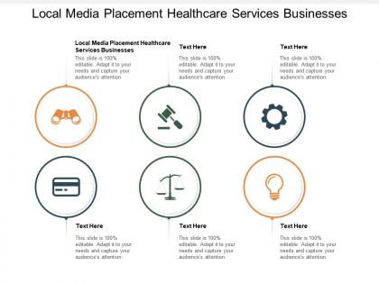 Local media placement healthcare services businesses ppt powerpoint presentation ideas cpb