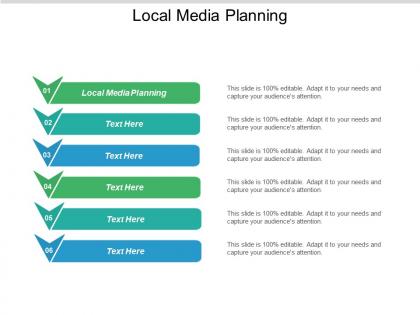 Local media planning ppt powerpoint presentation icon cpb