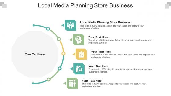 Local media planning store business ppt powerpoint presentation model graphics download cpb
